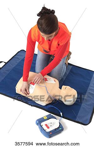 France, first aid on a mannequin View Large Photo Image Picture - France, first aid on a mannequin. Fotosearch