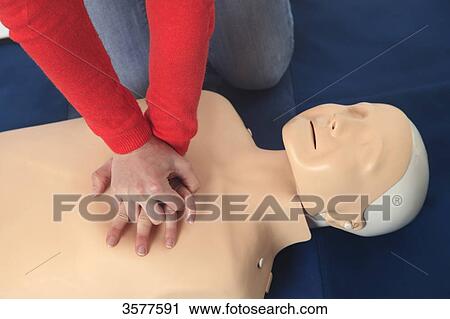 France, first aid on a mannequin View Large Photo Image Stock Image - France, first aid on a mannequin. Fotosearch