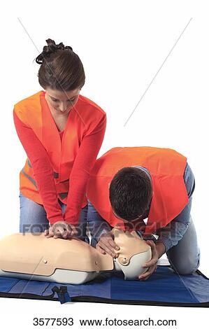 France, first aid on a mannequin View Large Photo Image Stock Image - France, first aid on a mannequin. Fotosearch