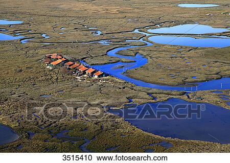France, Gironde. Arcachon Bay. Bird Island. Fishermen village. View Large Photo Image Stock Image - France, Gironde. Arcachon Bay. Bird Island. Fishermen village.. Fotosearch