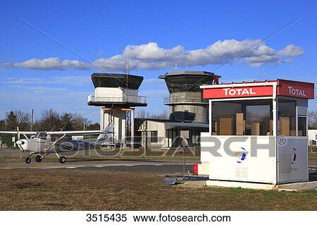 France, Gironde. La Teste de Buch airport. View Large Photo Image Stock Photography - France, Gironde. La Teste de Buch airport.. Fotosearch