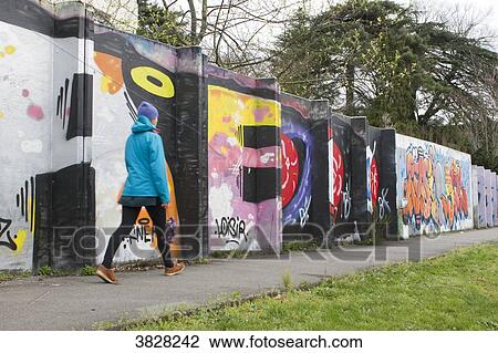 France, Nantes, a wall for artistic expression. View Large Photo Image Stock Image - France, Nantes, a wall for artistic expression.. Fotosearch