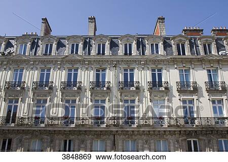 France, Nantes, facade of old building. View Large Photo Image Stock Photo - France, Nantes, facade of old building.. Fotosearch