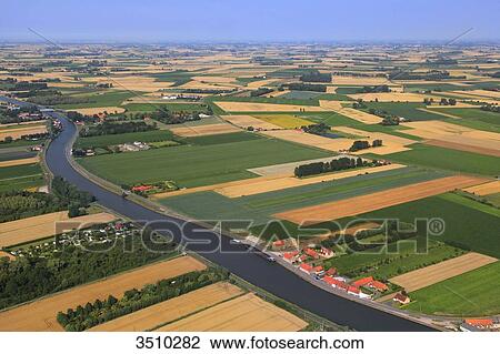 France, Nord-Pas de Calais. Canal de la Colme View Large Photo Image Stock Image - France, Nord-Pas de Calais. Canal de la Colme. Fotosearch
