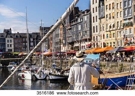 France, Normandy, artist painting in front of the old harbour in the city of Honfleur View Large Photo Image Stock Photograph - France, Normandy, artist painting in front of the old harbour in the city of Honfleur. Fotosearch