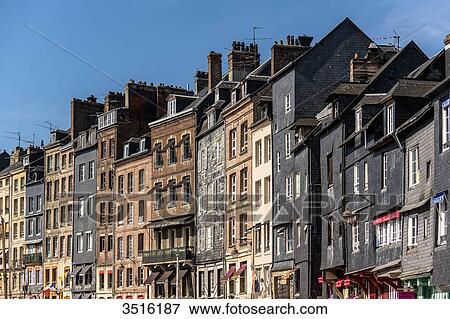 France, Normandy, Honfleur View Large Photo Image Stock Photo - France, Normandy, Honfleur. Fotosearch