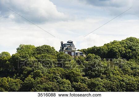 France, Normandy, old house from the nineteenth century surrounded by trees View Large Photo Image Stock Photo - France, Normandy, old house from the nineteenth century surrounded by trees. Fotosearch