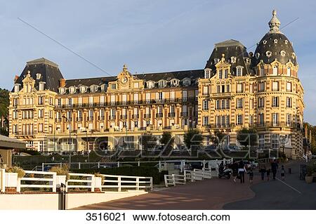 France, Normandy, old palace hotel of the nineteenth century in Houlgate View Large Photo Image Stock Image - France, Normandy, old palace hotel of the nineteenth century in Houlgate. Fotosearch