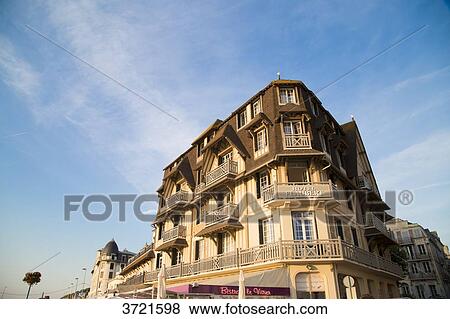 France, Normandy, Trouville, hotel View Large Photo Image Stock Photo - France, Normandy, Trouville, hotel. Fotosearch