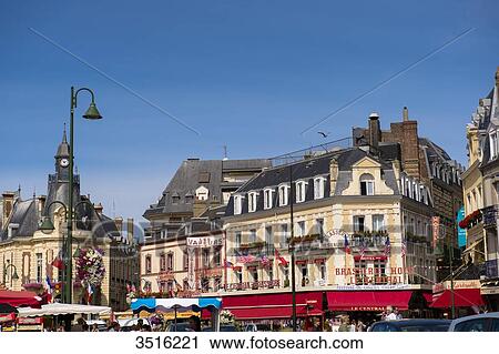 France, Normandy, view from the city of Trouville View Large Photo Image Stock Image - France, Normandy, view from the city of Trouville. Fotosearch