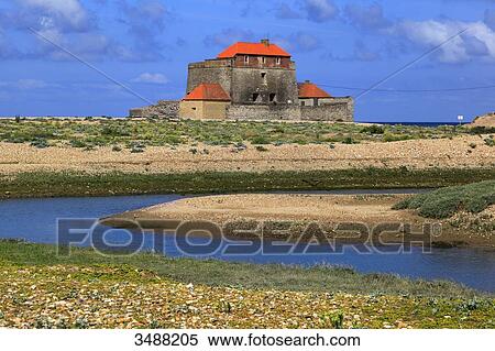 France, North Coast. Ambleteuse, Fort Mahon View Large Photo Image Stock Photography - France, North Coast. Ambleteuse, Fort Mahon. Fotosearch