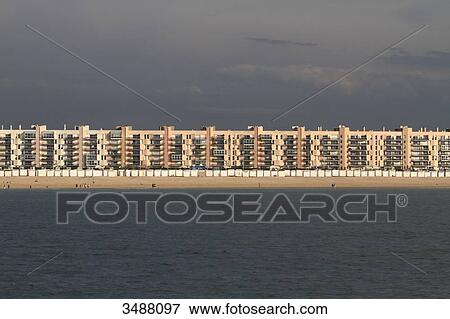France, North Coast. Calais. Seafront View Large Photo Image Stock Photo - France, North Coast. Calais. Seafront. Fotosearch