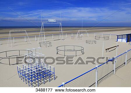 Stock Photo - France, North Coast Stella-Plage. Fotosearch