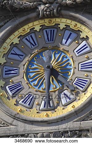 Stock Image - France, North-Eastern France, Lille, belfry of the Chamber of Commerce and Industry, neo-Flemish style. Fotosearch