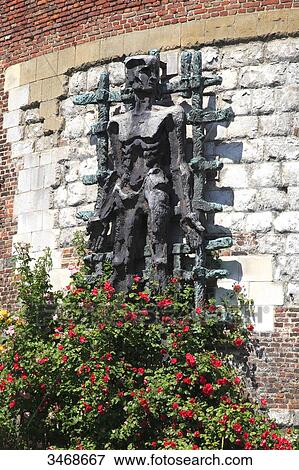France, North-Eastern France, Lille, monument dedicated to the deported members of the Resistance View Large Photo Image Stock Photo - France, North-Eastern France, Lille, monument dedicated to the deported members of the Resistance. Fotosearch