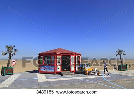 France, Northern France, Gravelines. Petit-Fort Philippe. Beach kiosk View Large Photo Image Stock Photography - France, Northern France, Gravelines. Petit-Fort Philippe. Beach kiosk. Fotosearch
