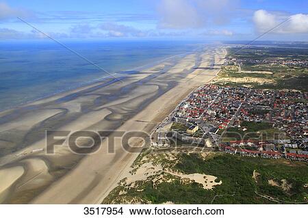 France, Northern France, Pas de Calais. Merlimont-Plage View Large Photo Image Picture - France, Northern France, Pas de Calais. Merlimont-Plage. Fotosearch