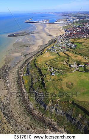 France, Northern France, Pas de Calais. Alprech. Lighthouse and fort on Cape Alprech View Large Photo Image Stock Image - France, Northern France, Pas de Calais. Alprech. Lighthouse and fort on Cape Alprech. Fotosearch