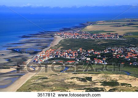 Stock Image - France, Northern France, Pas de Calais. Ambleteuse. Fotosearch