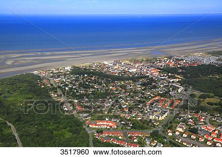 France, Northern France, Pas de Calais. Sainte-Cecile Plage View Large Photo Image Stock Image - France, Northern France, Pas de Calais. Sainte-Cecile Plage. Fotosearch