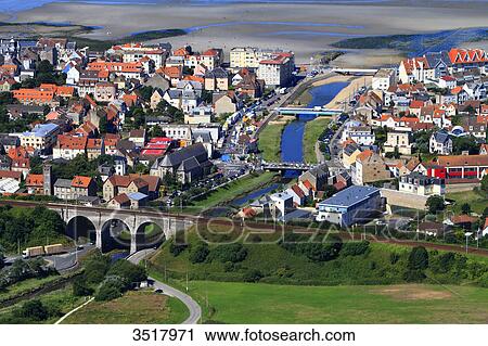 Stock Image - France, Northern France, Pas de Calais. Wimereux. Fotosearch