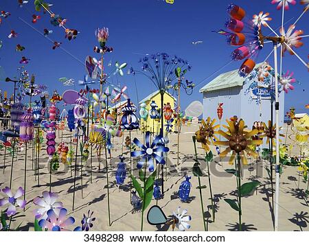 Stock Photo - France, Northern France, Pas-de-Calais, Berck sur Mer, kite festival. Fotosearch