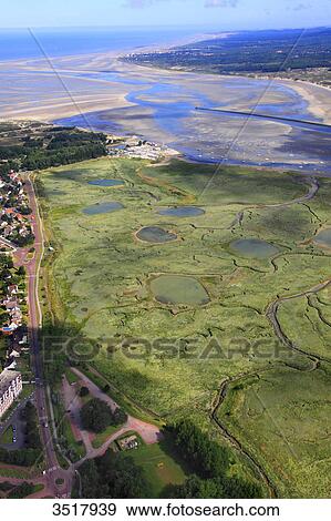 France, Northern France, Pas de Calais, Cote d'Opale. Le Touquet. Canche Bay. View Large Photo Image Stock Photo - France, Northern France, Pas de Calais, Cote d'Opale. Le Touquet. Canche Bay.. Fotosearch