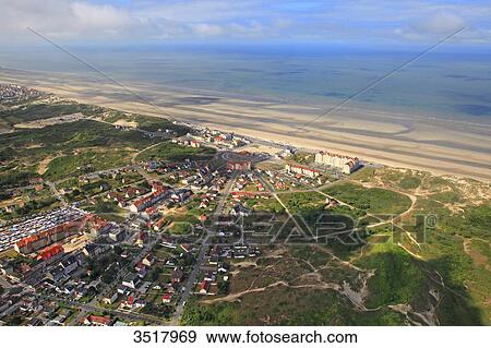 Stock Photo - France, Northern France, Pas de Calais. Stella Plage.. Fotosearch