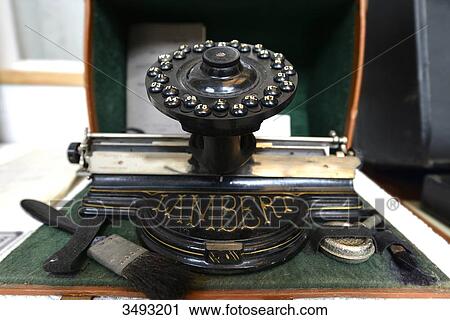 France, old Lambert typewriter, early 20th century. View Large Photo Image Stock Image - France, old Lambert typewriter, early 20th century.. Fotosearch