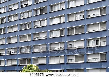 France, Paris, 12th arrondissement. Building seen from Viaduc des Arts. Person at the window. View Large Photo Image Stock Photography - France, Paris, 12th arrondissement. Building seen from Viaduc des Arts. Person at the window.. Fotosearch