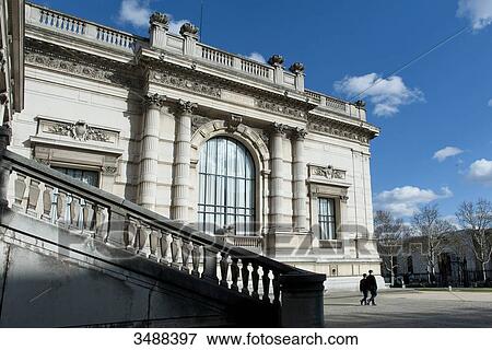 France. Paris 16th district. The Galliera palace, the Museum of Fashion of the City of Paris. Architect: Leon Ginain (1894) View Large Photo Image Stock Photo - France. Paris 16th district. The Galliera palace, the Museum of Fashion of the City of Paris. Architect: Leon Ginain (1894). Fotosearch