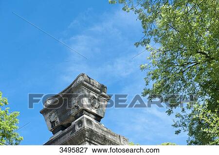 France, Paris 20th district. Pere Lachaise cemetery View Large Photo Image Stock Photo - France, Paris 20th district. Pere Lachaise cemetery. Fotosearch