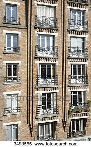 France, Paris, 3rd district. The Marais. Rue Charlot. Facade of building View Large Photo Image Stock Photography - France, Paris, 3rd district. The Marais. Rue Charlot. Facade of building. Fotosearch