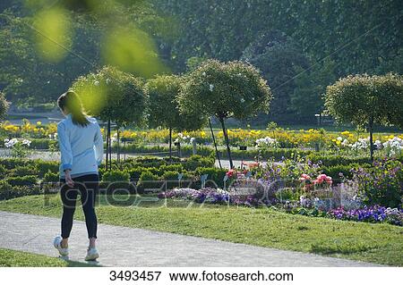 Stock Photo - France, Paris, 5th district. Jardin des plantes. Fotosearch