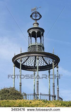 France, Paris, 5th district. Jardin des plantes The metallic kiosk (said Buffon's Gazebo) at the top of the labyrinth View Large Photo Image Stock Photograph - France, Paris, 5th district. Jardin des plantes The metallic kiosk (said Buffon's Gazebo) at the top of the labyrinth. Fotosearch