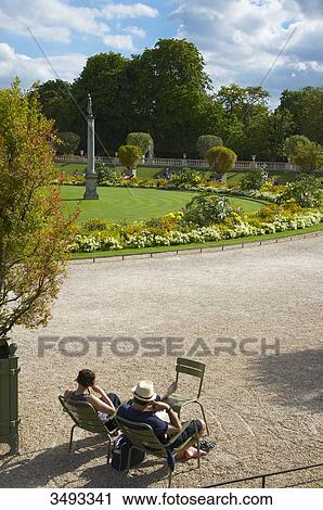 France, Paris, 6th arrondissement, Jardin du Luxembourg View Large Photo Image Stock Image - France, Paris, 6th arrondissement, Jardin du Luxembourg. Fotosearch