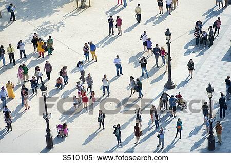 Stock Photography - France. Paris 8th district. Champs Elysees Avenue. Fotosearch