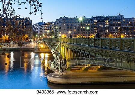 Stock Photography - France, Paris, Mirabeau bridge. Fotosearch