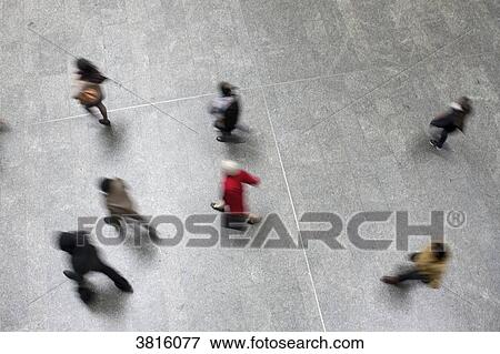 Stock Photo - France, Paris, pedestrians.. Fotosearch