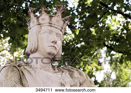France, Paris. Val de Marne. Vincennes. Chateau de Vincennes. Statue of Saint Louis. View Large Photo Image Stock Image - France, Paris. Val de Marne. Vincennes. Chateau de Vincennes. Statue of Saint Louis.. Fotosearch