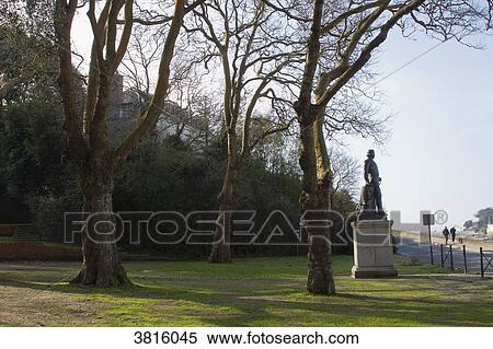Stock Photography - France, Pornic, Gourmalon garden.. Fotosearch
