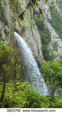 Stock Photo - France, Pyrenees, Basque Country, Haute-Soule, Gorges de Kakuetta. Fotosearch