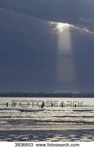 France, Saint-Brevin, Loire-Atlantique, swim in the Loire estuary View Large Photo Image Stock Image - France, Saint-Brevin, Loire-Atlantique, swim in the Loire estuary. Fotosearch