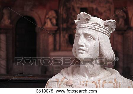 France, Seine et Marne. Coulommiers. Heritage Days. Parc des Capucins. Notre Dame church and the Municipal Museum. Sculpture of Saint Louis. The Cave of shells in the background. View Large Photo Image Stock Photo - France, Seine et Marne. Coulommiers. Heritage Days. Parc des Capucins. Notre Dame church and the Municipal Museum. Sculpture of Saint Louis. The Cave of shells in the background.. Fotosearch