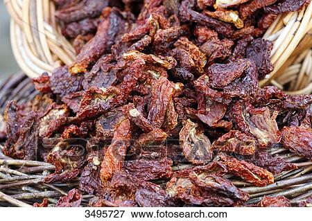France, Seine et Marne. Crafts. Close up of dried tomatoes. View Large Photo Image Stock Photo - France, Seine et Marne. Crafts. Close up of dried tomatoes.. Fotosearch