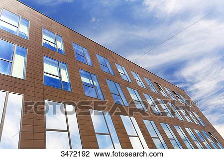 France, Seine-et-Marne. New town of Montevrain (Serris-Chessy-Marne la Vallee). Building facade. View Large Photo Image Stock Image - France, Seine-et-Marne. New town of Montevrain (Serris-Chessy-Marne la Vallee). Building facade.. Fotosearch