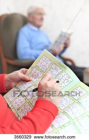 Stock Photo - France, Seniors and leisure. Fotosearch