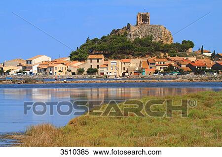 Stock Photography - France, Southern France, Aude, Gruissan.. Fotosearch