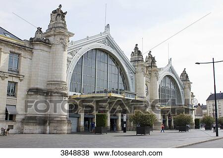 France, Tours, SNCF station. View Large Photo Image Stock Photo - France, Tours, SNCF station.. Fotosearch