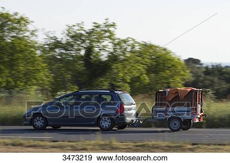 France, Western France, Les Moutiers-en-Retz, traffic on D13 road (the blue road) View Large Photo Image Stock Photo - France, Western France, Les Moutiers-en-Retz, traffic on D13 road (the blue road). Fotosearch